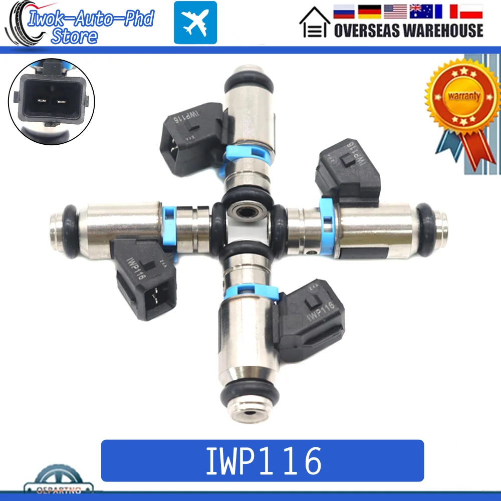 Fuel Injector For Fiat Doblo Palio Panda Punto 1.1L - Replacement IWP095 Injector