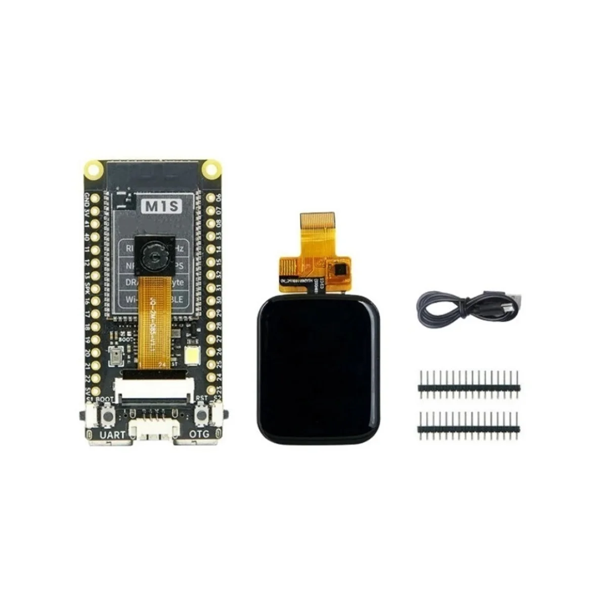 Sipeed M1S ũ, M1S , 1.69 ġ ġ ũ, 2MP ī޶ ŰƮ, AI, IOT TinyML RISC-V  AI  