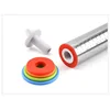 Stainless Steel Adjustable Rolling Pin/mat，Fondant Rolling Pin Cake Roller Dough Rolling Pin dough roller Kitchen Accessories 5