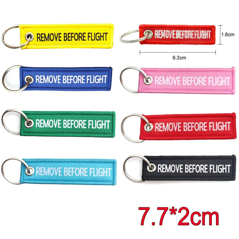 Porte-Clés "Kiss Me Before Flight" - Pendentif Avion Pour Pilotes Et Agents De Bord
