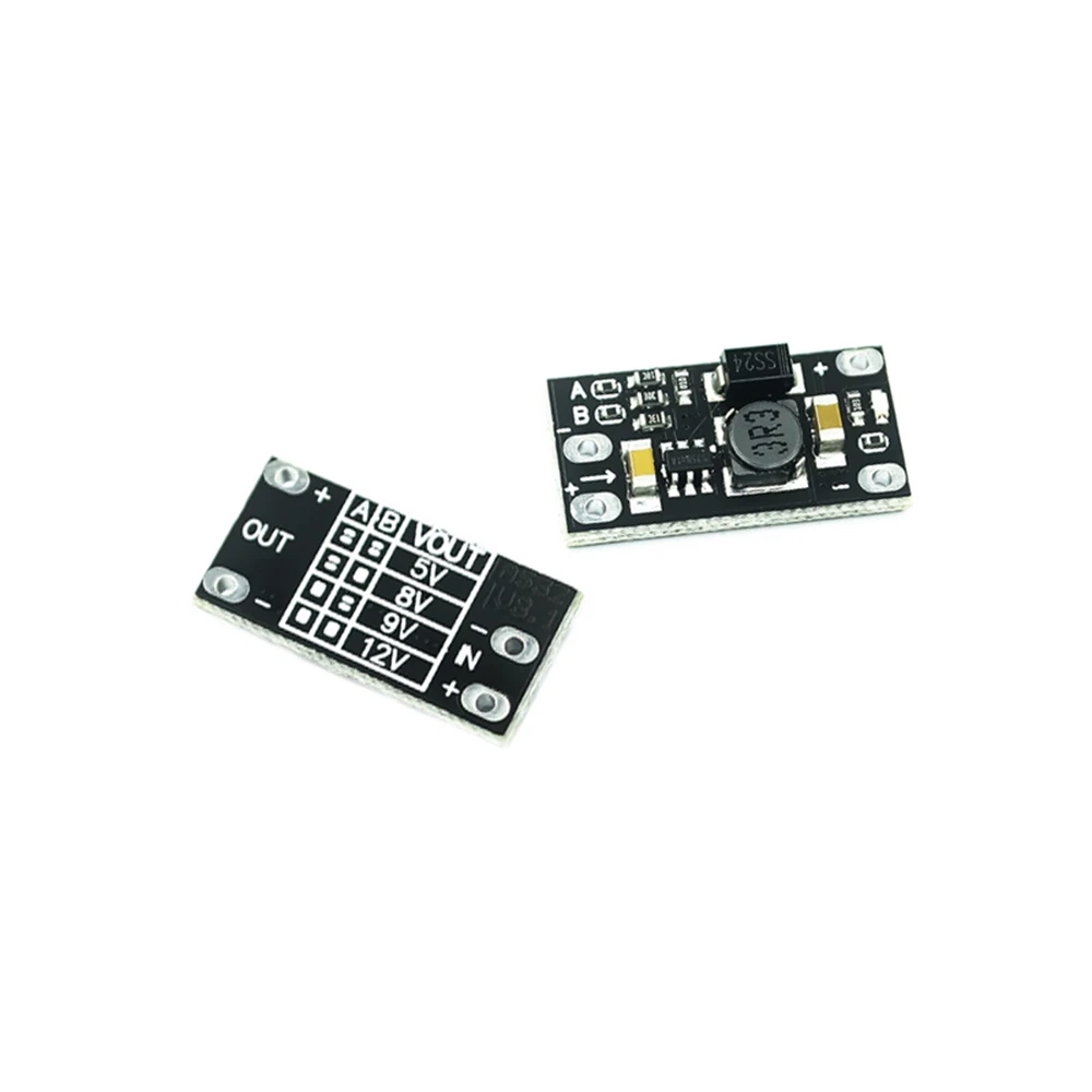 Multi-Function Mini Boost Module Step Up Board 3.7V TO 5V/8V/9V/12V 1.5A LED Indicator Diy Electronic Voltage Module power supply module