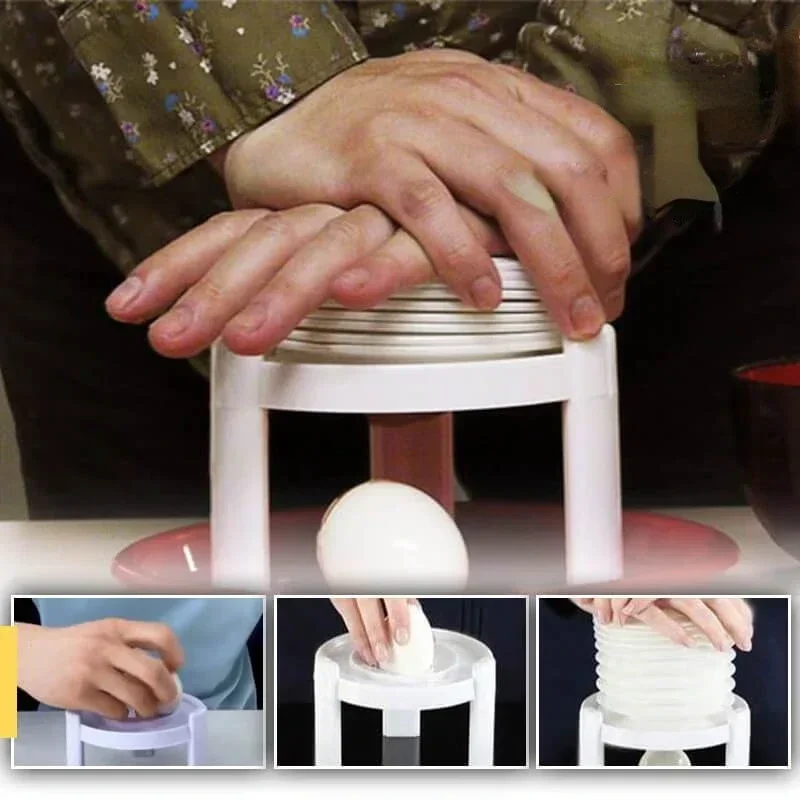 1pc New Automatic Egg Peeler Boiled Egg Peeler Free Peeling Shell Peeling Kitchen Tools Household Cooking Gadgets