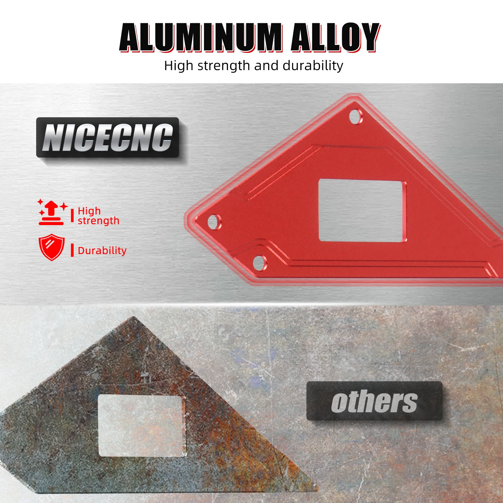 Für Honda Talon NICECNC Mittelkonsole Schalterplatten Aluminium ATV-Teile für Talon 1000R 1000X SXS10S2R 2019-2024 – Detail 4