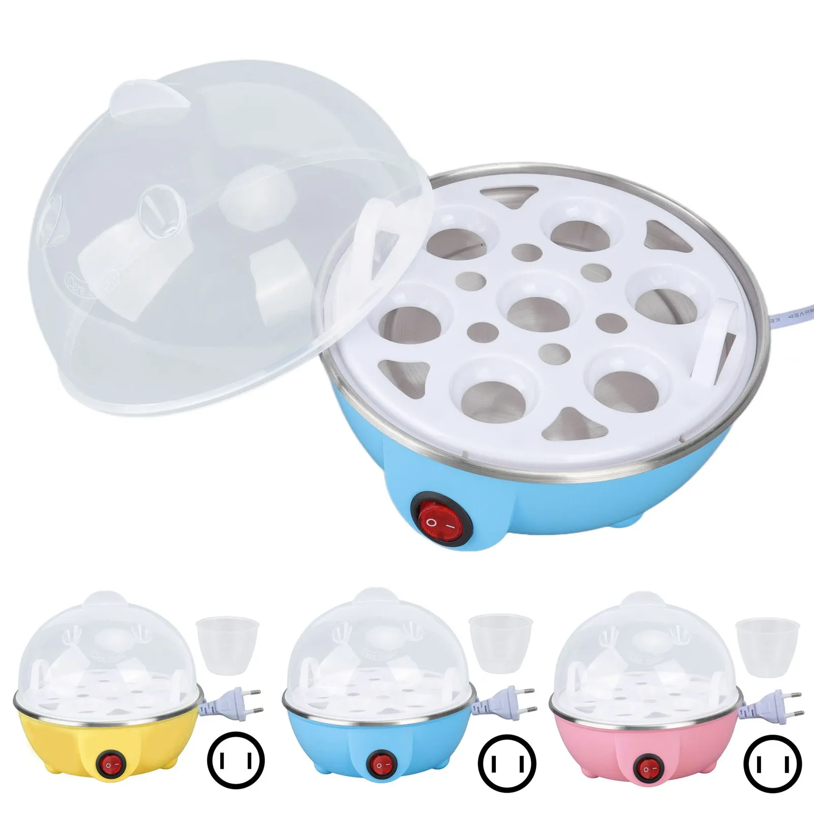 Chicken Egg Cooker Make Up to 7 Large Boiled Eggs