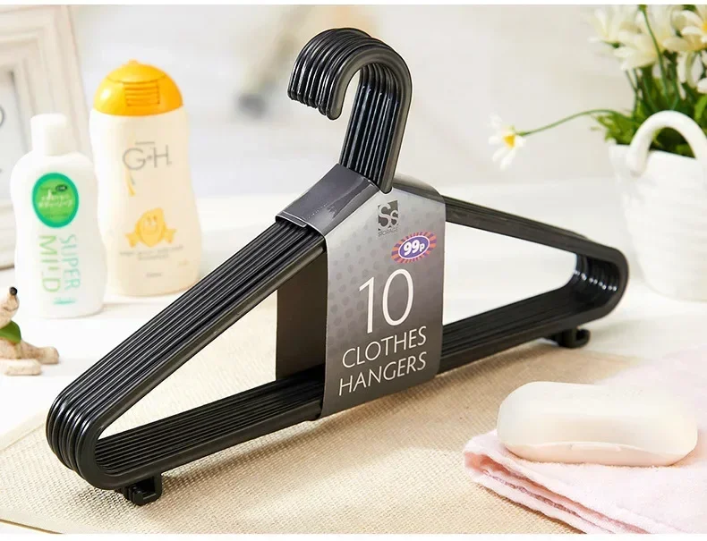 Description Picture 5 of item10/50pcs Adult Clothe Hanging Rack Clothing Hanger Non-Slip Dry Portable Household Clothe DressOrganizer Closet Clothes hanger