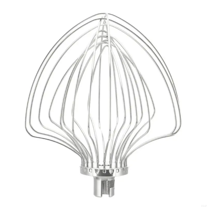 193F Stainless Steel Wire Whip Mess Compatible For 7QT KN211W KSM8990DP KMS7586RSR KMS7586PCA KSM7589PFP KMS7586POB KMS8990NP