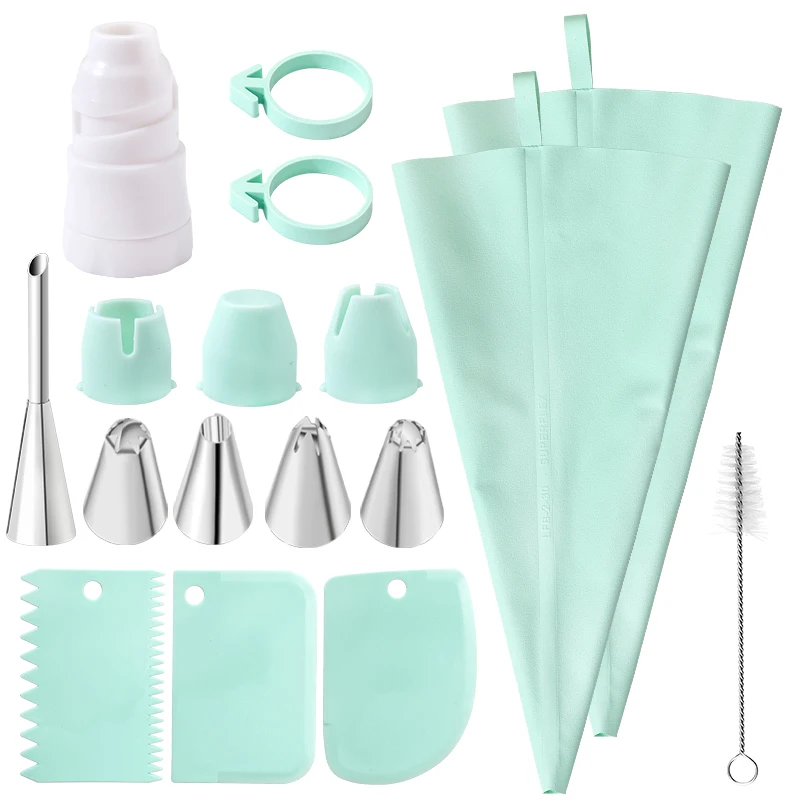17pcs Green Set