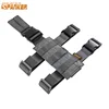 Tactical Universal Drop Leg Holster Thigh Platform Molle Gun Holster for Hunting Paintball Panel with Adjustable Straps 1