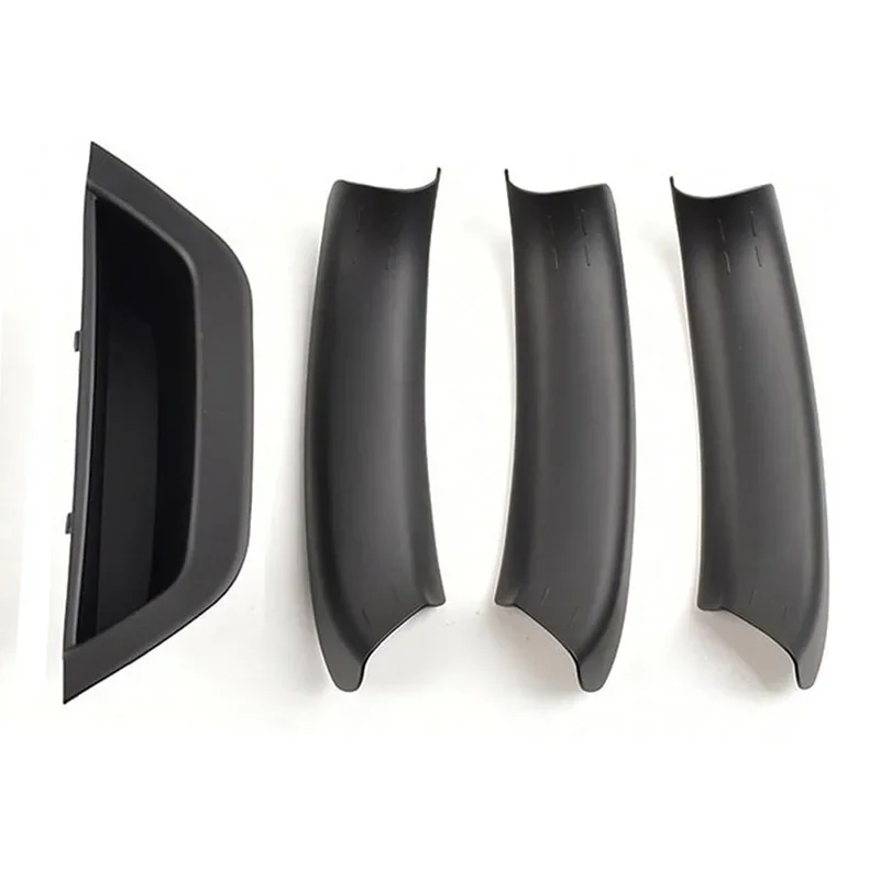 자동차 내부 도어 핸들 커버 ABS 도어 핸들 내부 그립 액세서리 도어 풀 교체용 BMW X3 X4 F25 F26 2010-2017