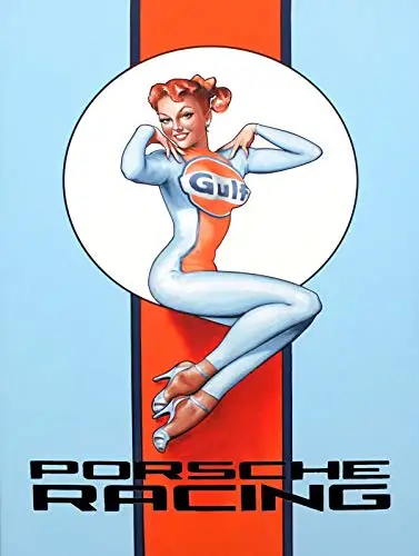 

Racing Metal Tin Sign Decor 8x12 Inch