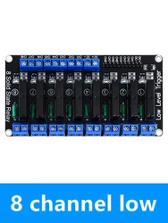 Multi - Channel Solid State Relay Module with High/Low Level Triggering (8 channel low)