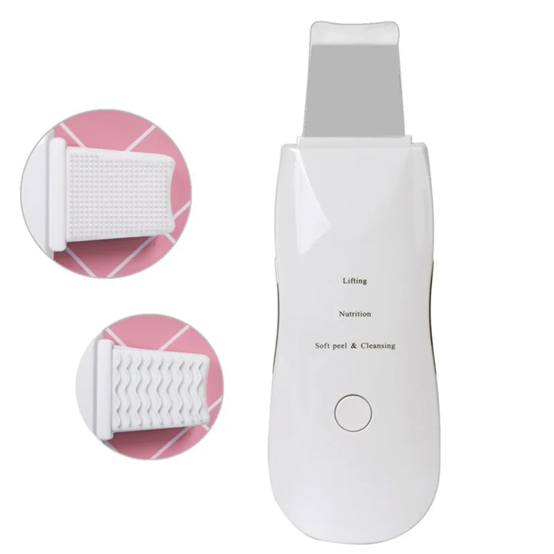 Hot Selling Usb Charging Ultrasonic Skin Scraping Machine For Deep Cleaning Of Facial Dirt Portable Skin Scraping Machine