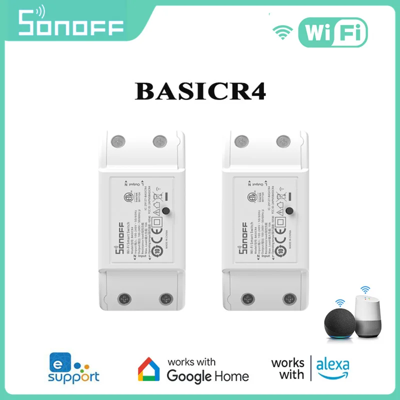 

Смарт-реле SONOFF BASICR4 с поддержкой Wi-Fi