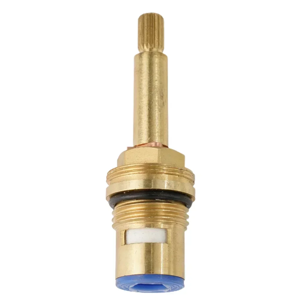 Shower Bath Tap Valve Cartridge Quarter Turn Flow Long Tall Stem Insert 20 1/2" Bronze Hot Water Valve Core faucet valve faucet cartridge