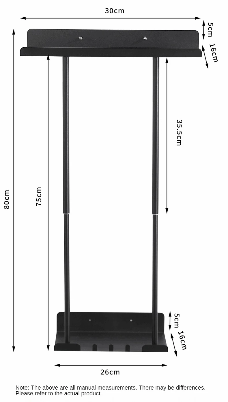 Description Picture 3 of itemRetractable Towel Rack Bathroom Accessories Wall Mount Bath Towel Shelf With Hook Black Carbon Steel Shower-room Storage Shelves