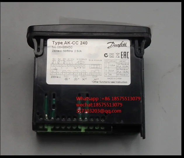 

Новый и оригинальный температурный контроллер DANFOSS AK-CC 240 4b08845 0
