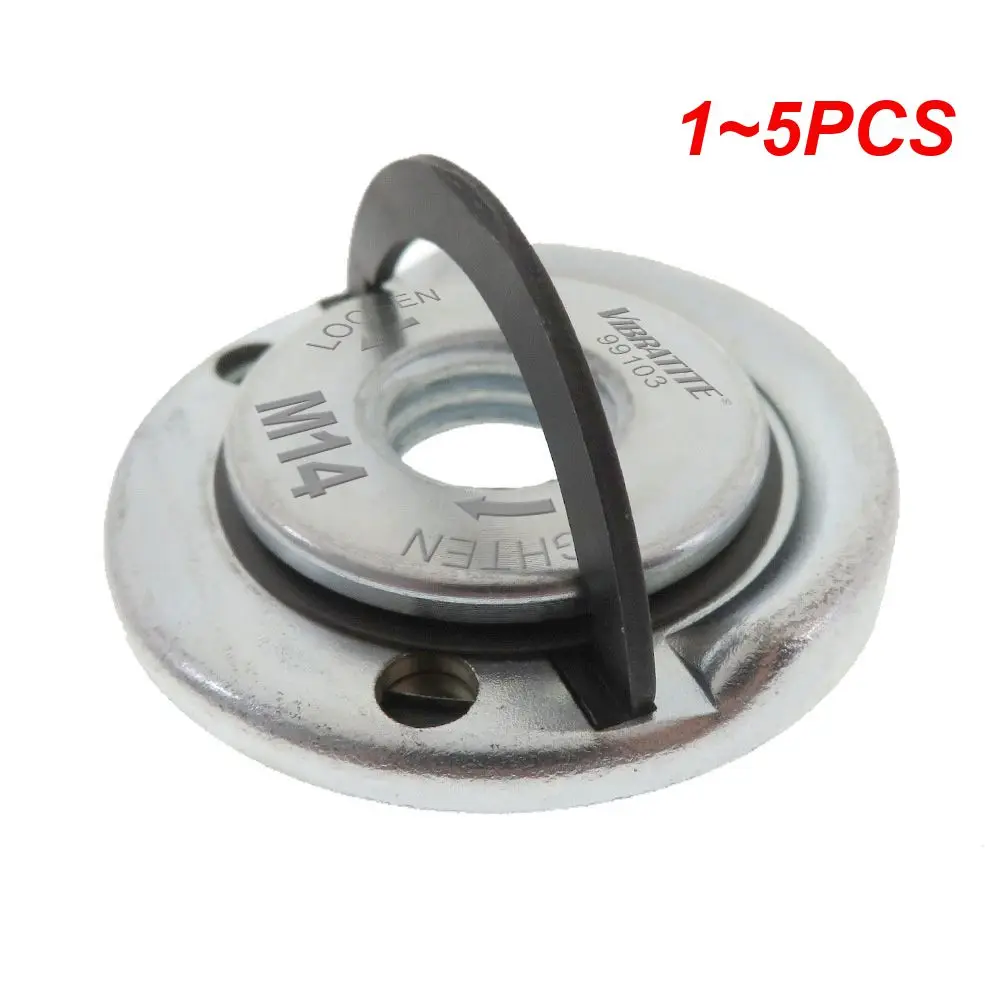 

1~5PCS Angle Grinder Self Locking Plate Chuck Tools for 125/150/180/230 Quick Clamping Quick Release Nut Clamp and Device