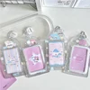 1 Pcs Photo Card Holder Keychain Id Badge Holder,Cute Photocard Holder Keychain Badge Holders,3 Inch 3