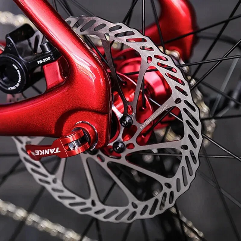 2PC MTB 자전거 디스크 브레이크 로터 스테인레스 스틸 6볼트 브레이크 디스크 160MM 180MM 203MM 시마노 자전거 부품용 자전거 디스크 브레이크