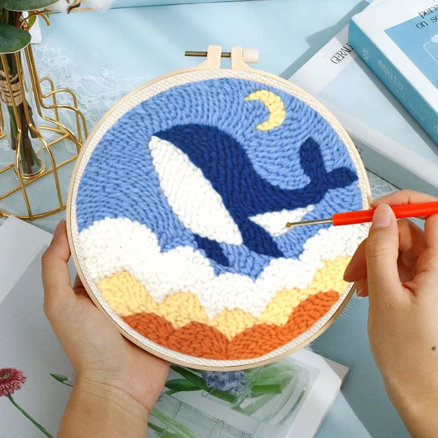 Magic Embroidery Punch Needle Paintings