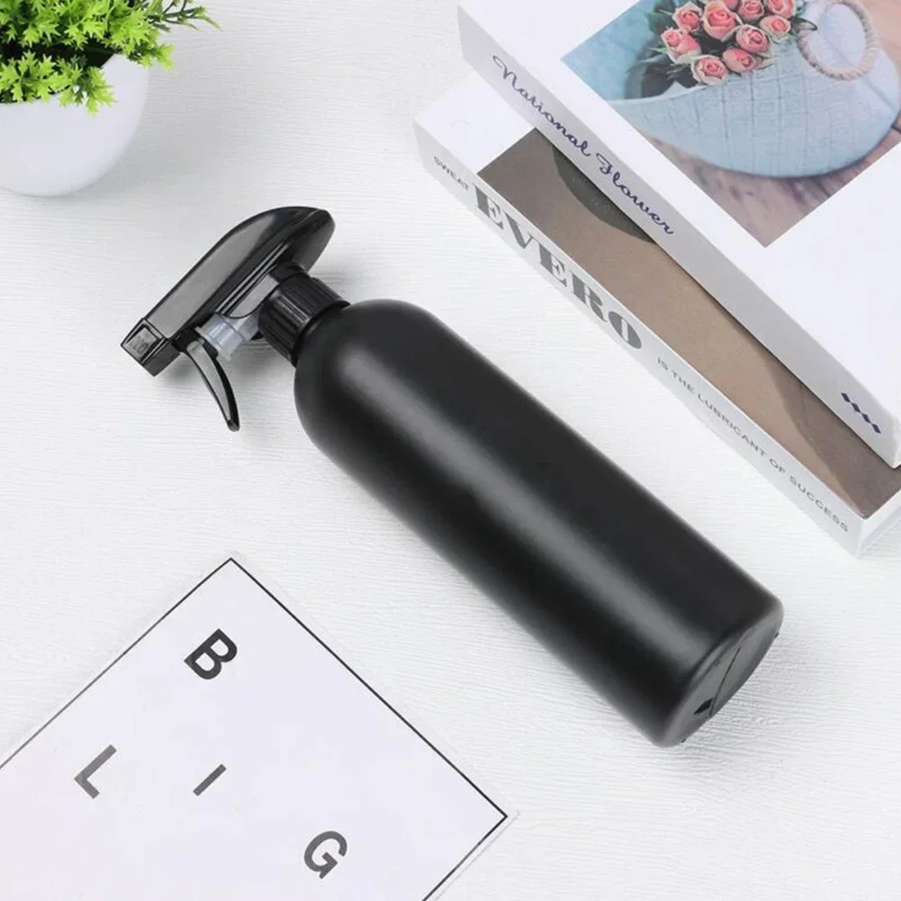 Plastic Bottle Spray Bottle Hairdressing Multifunction Replacement Water Sprayer 500ML Black For Barber Hair Salon