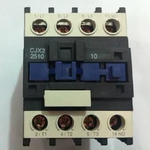 AC contactor CJX2-2510 Coil voltage . 220V,380