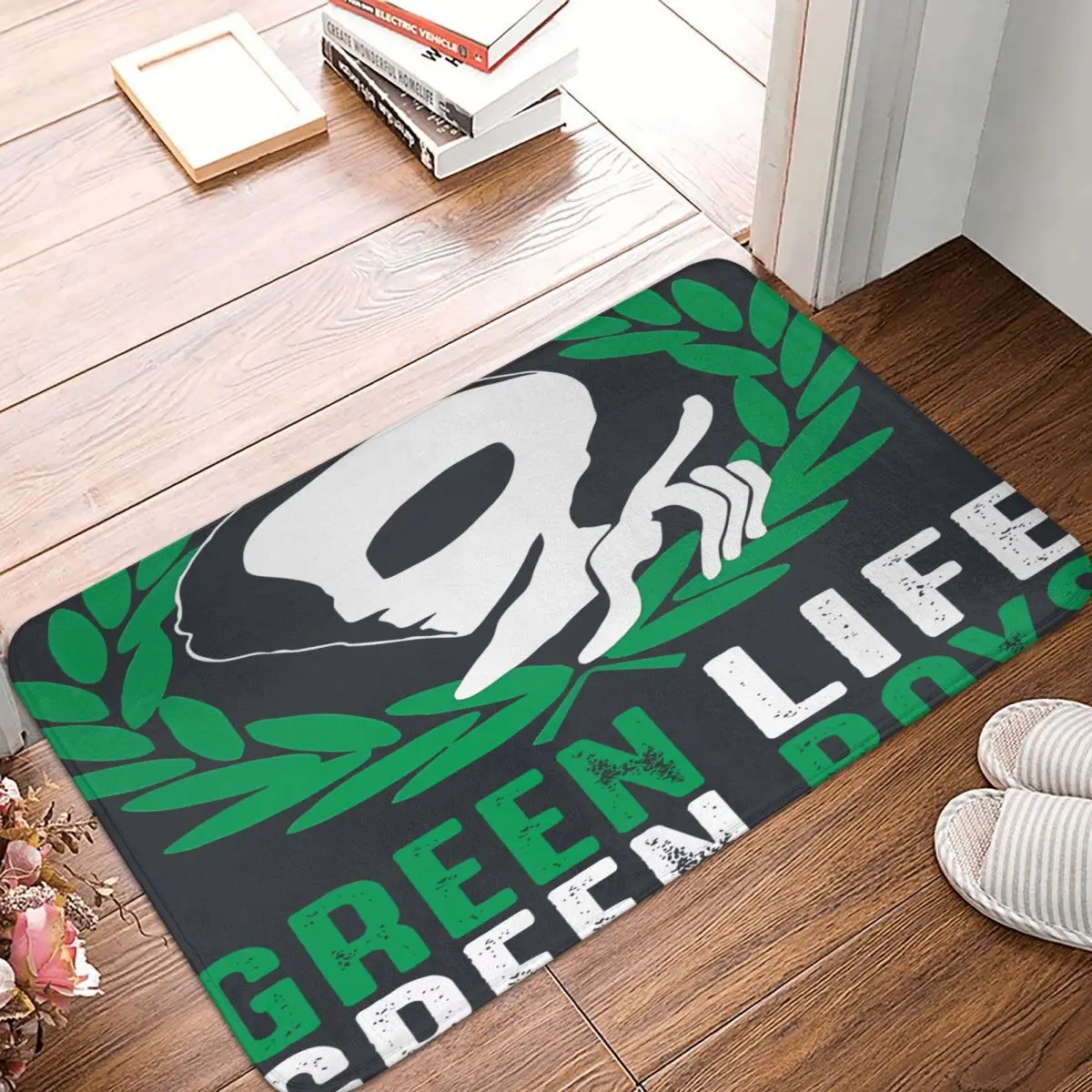 Casablanca Ultras Green Boys Green Life Green Boys Tappeto Tappeto Tappeto Parquet Lungo 16X24 Pollici