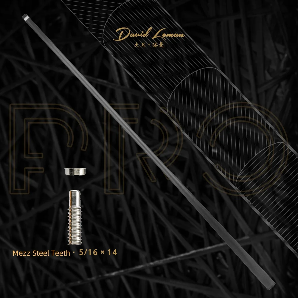 DAVID LOMAN Carbon SHAFT 3/8-11山 DAVID LOMAN Carbon SHAFT 3/8-11山