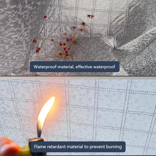 Autó Első Hó Fagytakaró Szélvédő Napfényvédő Kültéri Vízálló Téli Jégellenes Autópályák Külső Burkolata - Image 5
