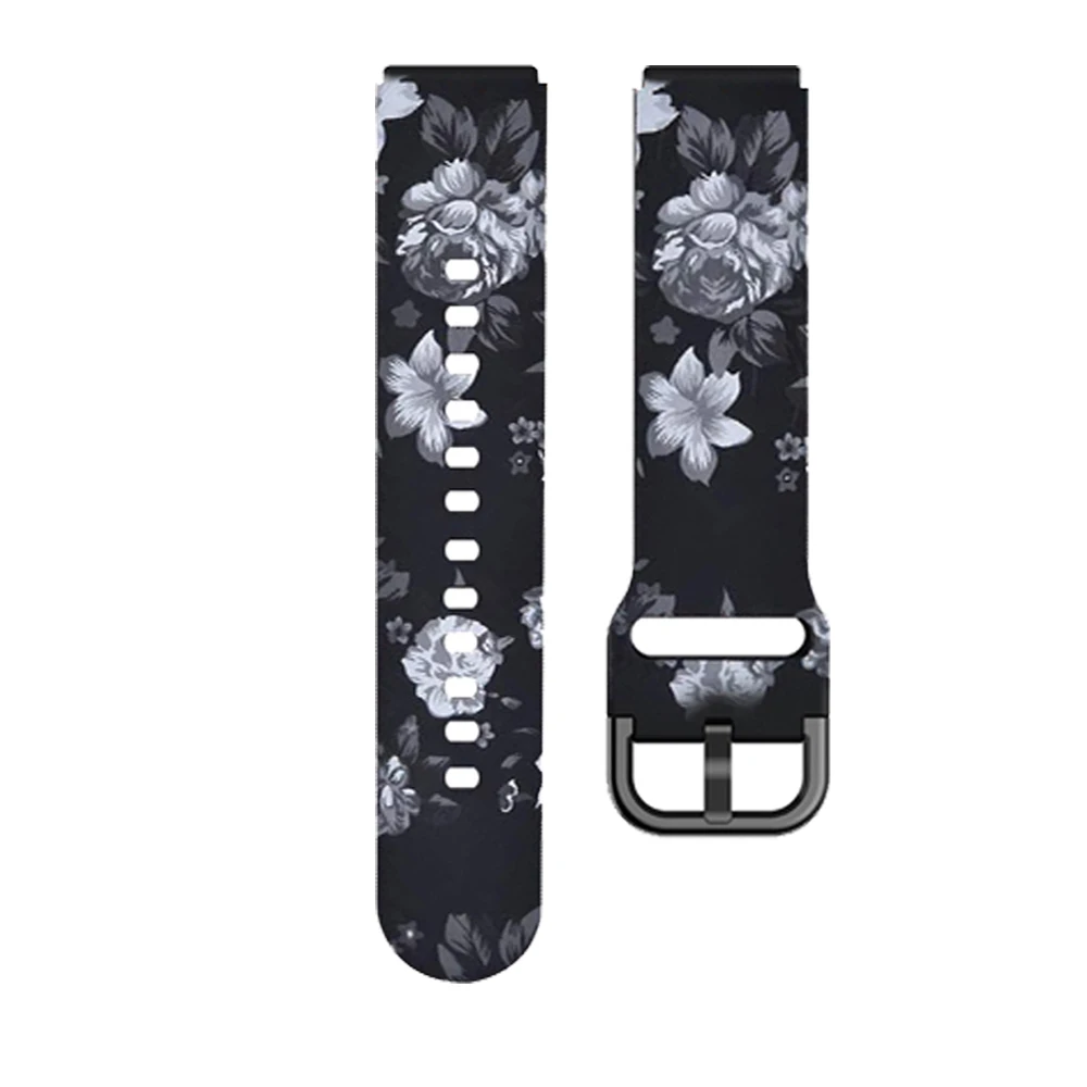 18mm Silicone Smart Watch Band Bracelet