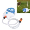 Step On Dog Water Dispenser Easy Connection Leakproof Dog Water Fountain 2 Water Dispensing Modes Simple Use for Pets for Lawn 1