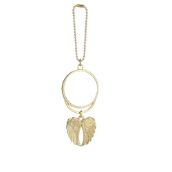Custom Engraved Photo Pendant - Commemorative Charm and Unique Memorial Gift (Golden)