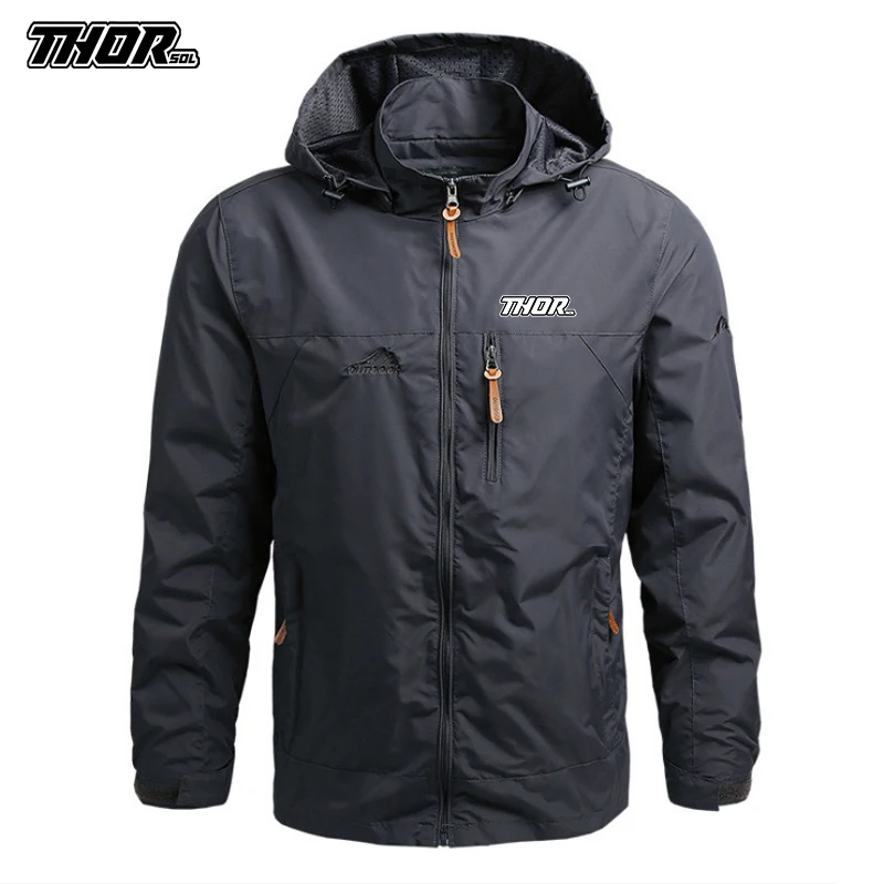 THORSOL Men Cycling Waterproof Jacket MTB Bicycle Windbreaker Motorcycle Clothing Road Mountain Bike Jacket