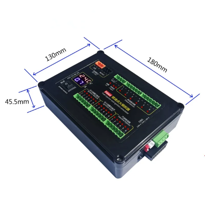 PD60 Fuel Injection Ignition Simulator For Diesel Vehicle Computer Board Car ECU Maintenance Platform Testing Equipment Tool