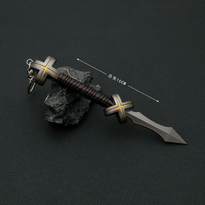 Jujutsu Kaisen Weapon Ryomen Sukuna Kamutoke Anime Peripheral 16cm Metal Cursed Weapon Model Samurai Sword Gifts Toys for Boys 5