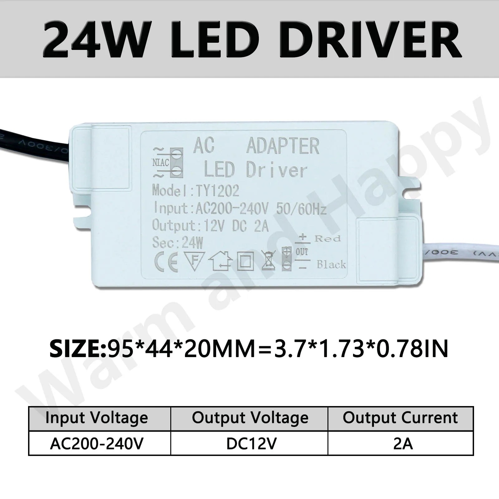 Рисунок 3 - Светодиодный драйвера 12 V W 24