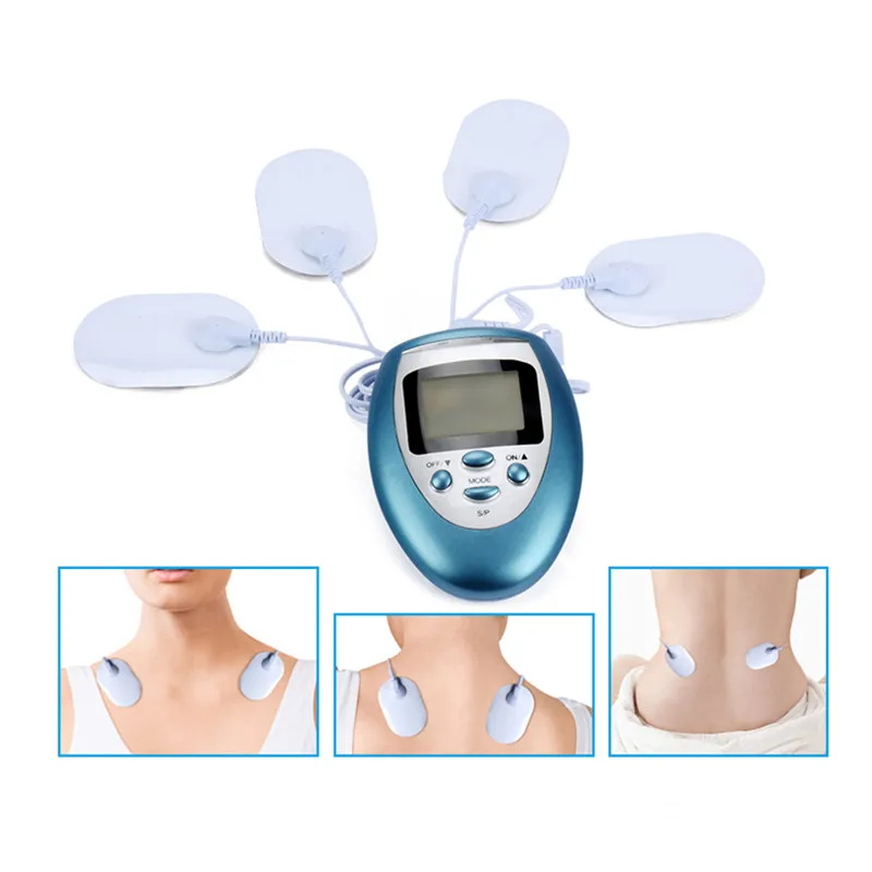 8 Modalità Tens Meridian Pulse Massager Vita Posteriore Gamba Meridiano Acupoint Massaggiatore Fisioterapia Agopuntura Massaggiatore Muscolare Del Cor