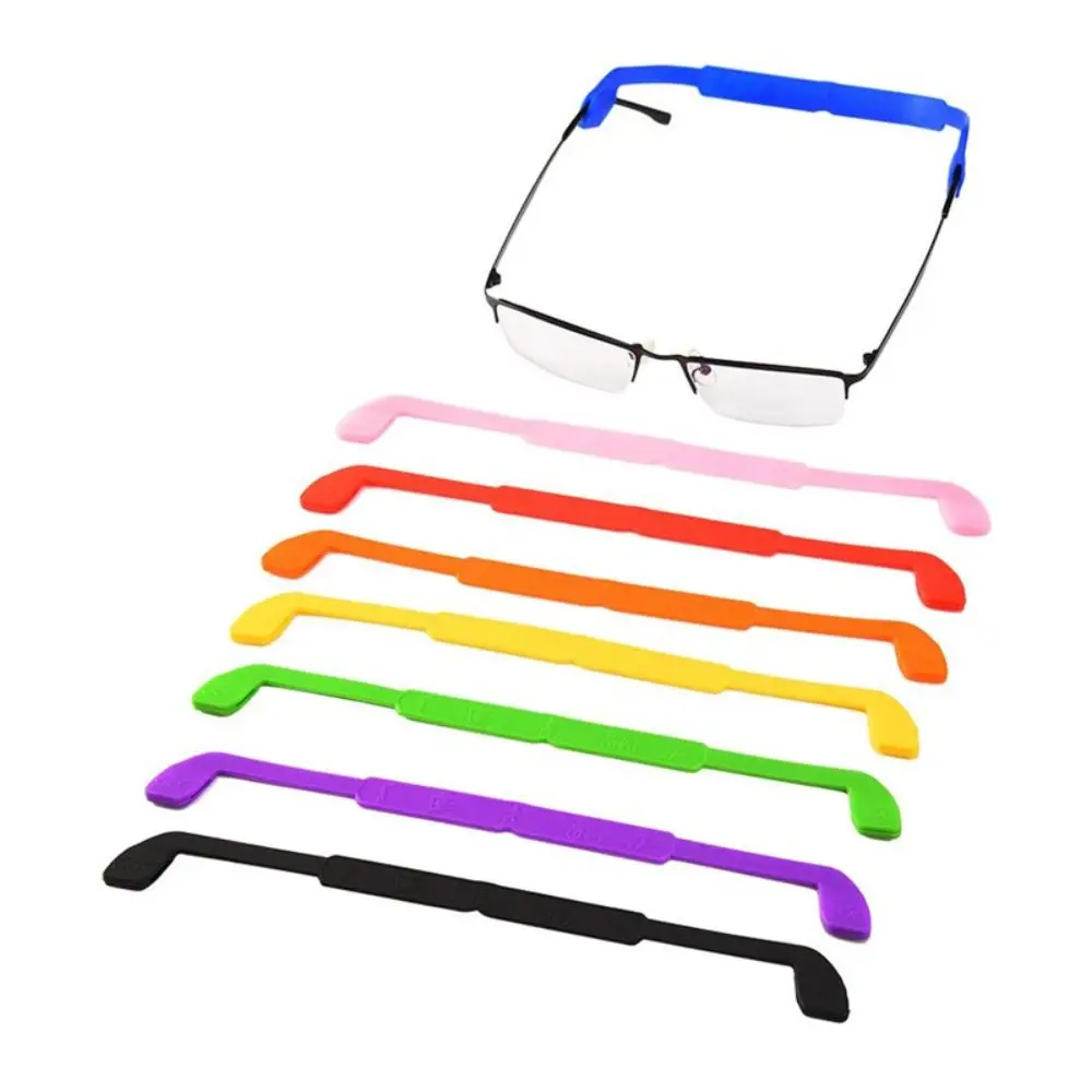 

Silicone Glasses Rope Eyewear Accessories Sports Stretchy Glasses Lanyard Anti-slip 10 Colors Eyeglasses String Unisex