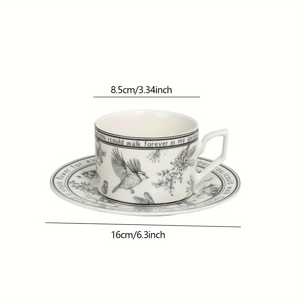 Pinellia Retro Coffee Cup Set