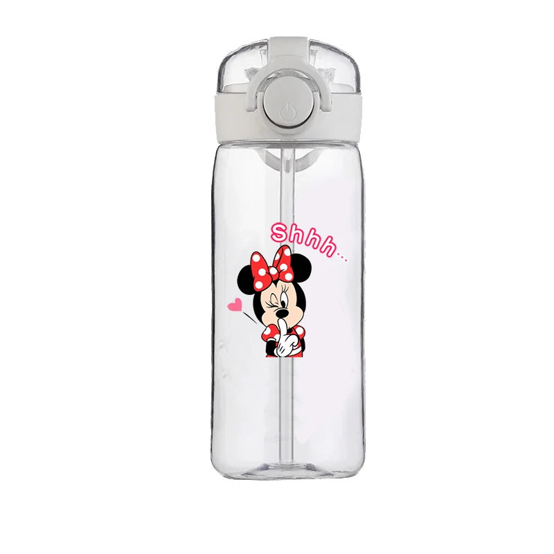 Water Cup Disney Food Grade Plastic Heat Resistant Minnie Mouse