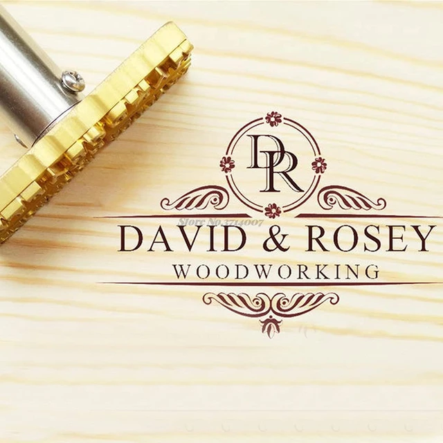 Wood Burning Stamp With Heater / Branding Iron for Wood / Wood Burn Stamp  Custom / Wood Working Brand 