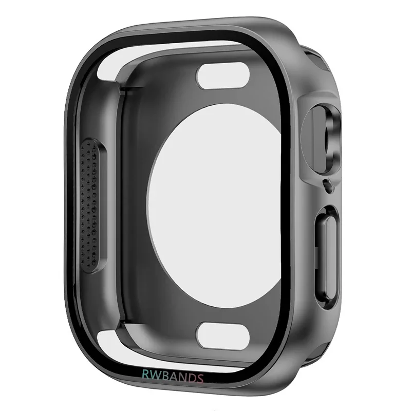 Premium Screen Protector Cover with Hard PC Front & Rear Bumper for Apple Watch Accessories