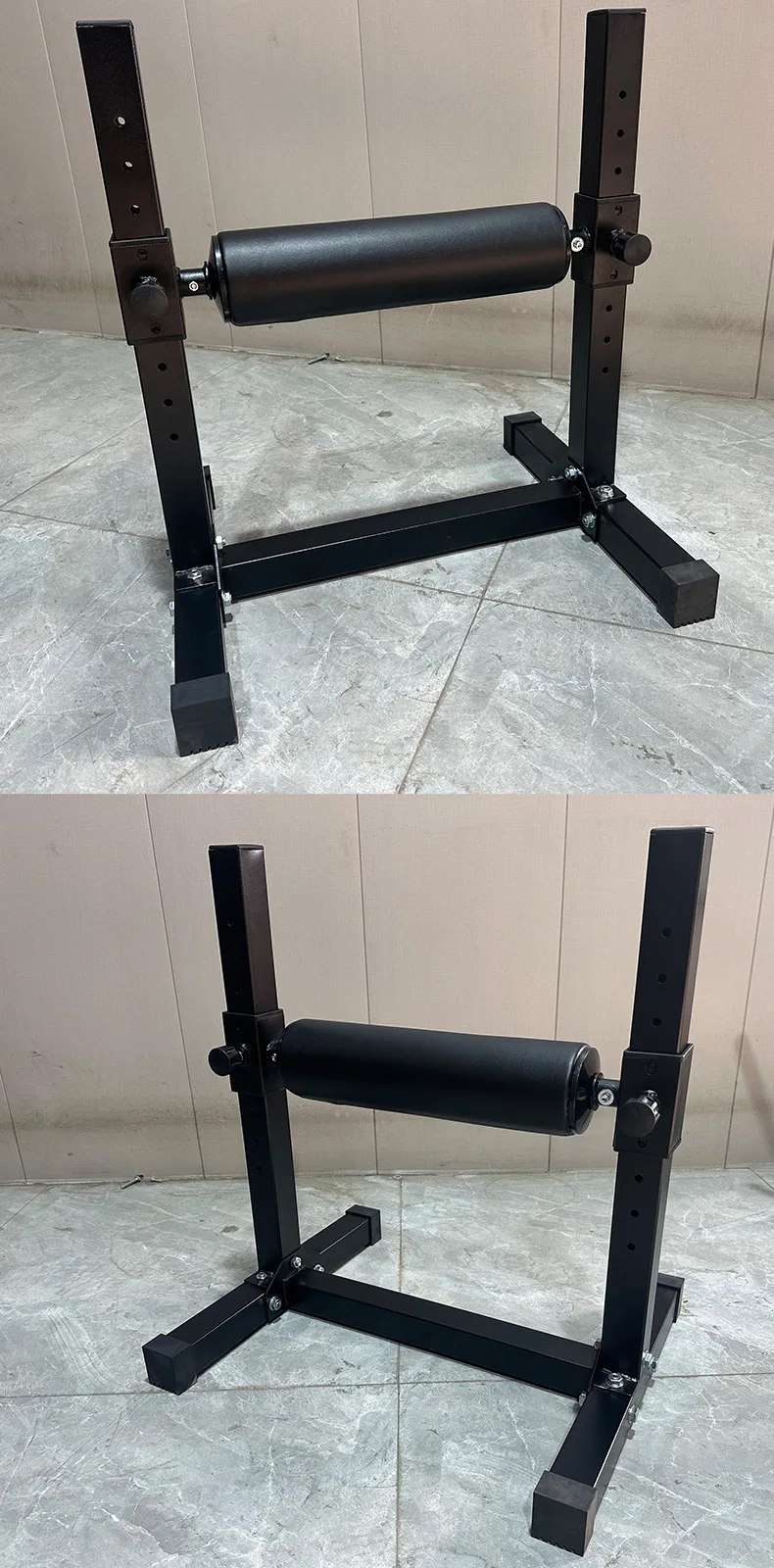 Fitness Equipment Leg Press Training Adjustable Single Leg Squat Stand for Bulgarian Split Squats