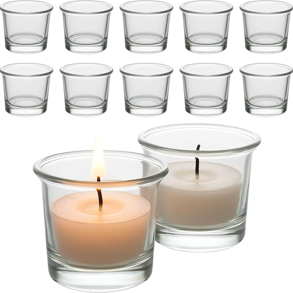 Elegant Glass Hanging Candle Holder for Special Occasions & Home Decor