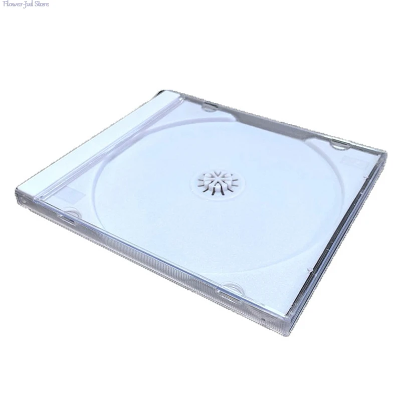 하이 퀄리티 투명 바닥 CD 박스 빈 CD 케이스, PP 플라스틱 CD 케이스, 용량 1-2 디스크