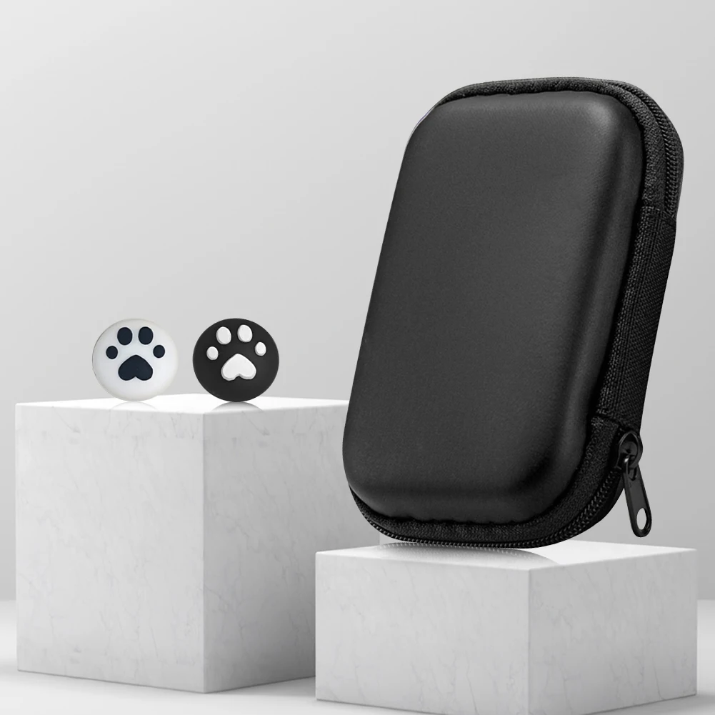 EVA Hardshell Waterproof Carrying Case with Joystick Caps for Retro Handheld Game Consoles