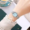Fashion Women Watches Stainless Steel Mesh Band Watch Rhinestone Dial Luxury Ladies Quartz WristWatch Dropshipping Reloj Mujer 3