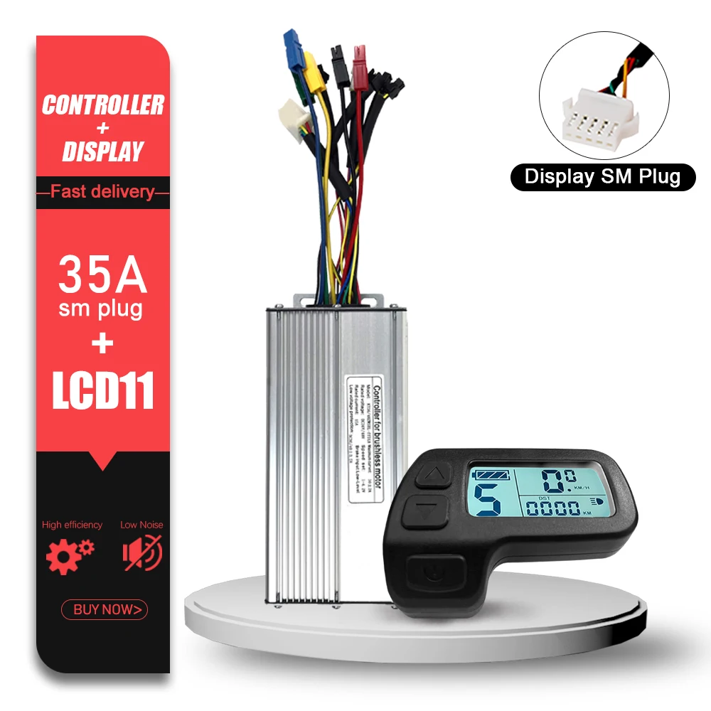 Centralina 35A Display LCD11