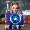 Novelty Magic Plasma Ball Light Electric Lamp 220V 3 4 5 6 8 Inch Night Light Kids Gift Birthday Christmas Decor Plasma Lamp 4