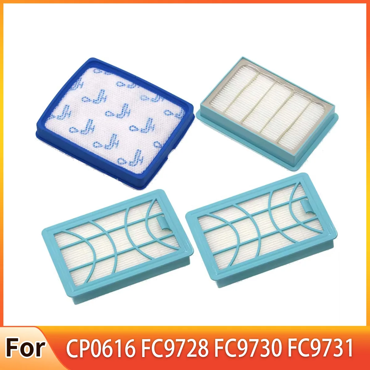 Filter Mit Rahmen Für FC97 Staubsauger – Ersatz Kompatibel Mit FC9729, FC9732, FC9745, FC9746 & Mehr